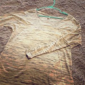 Flowy lightweight long-sleeved top